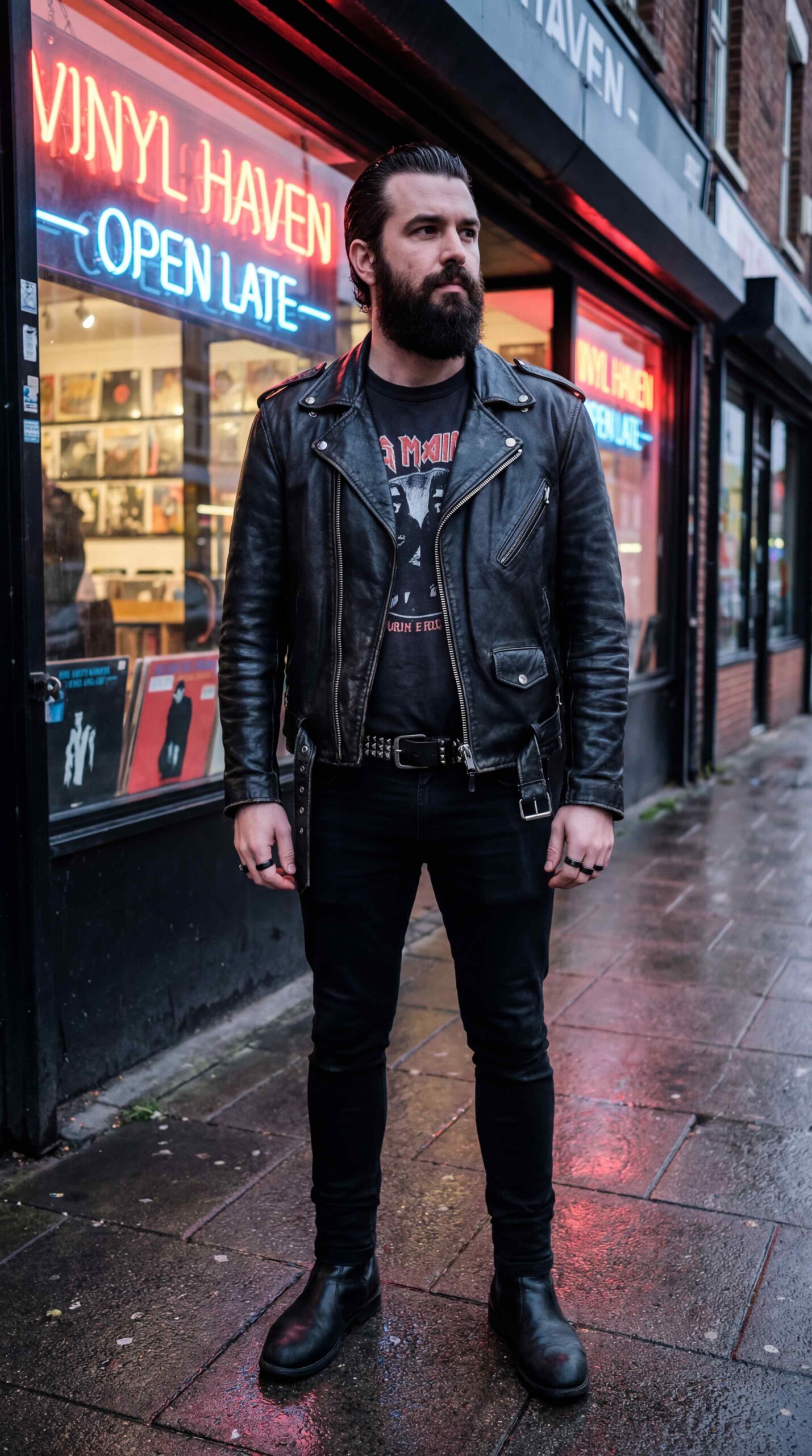 11 Black Outfit Men To Wear In 2026 Edgy Black Leather