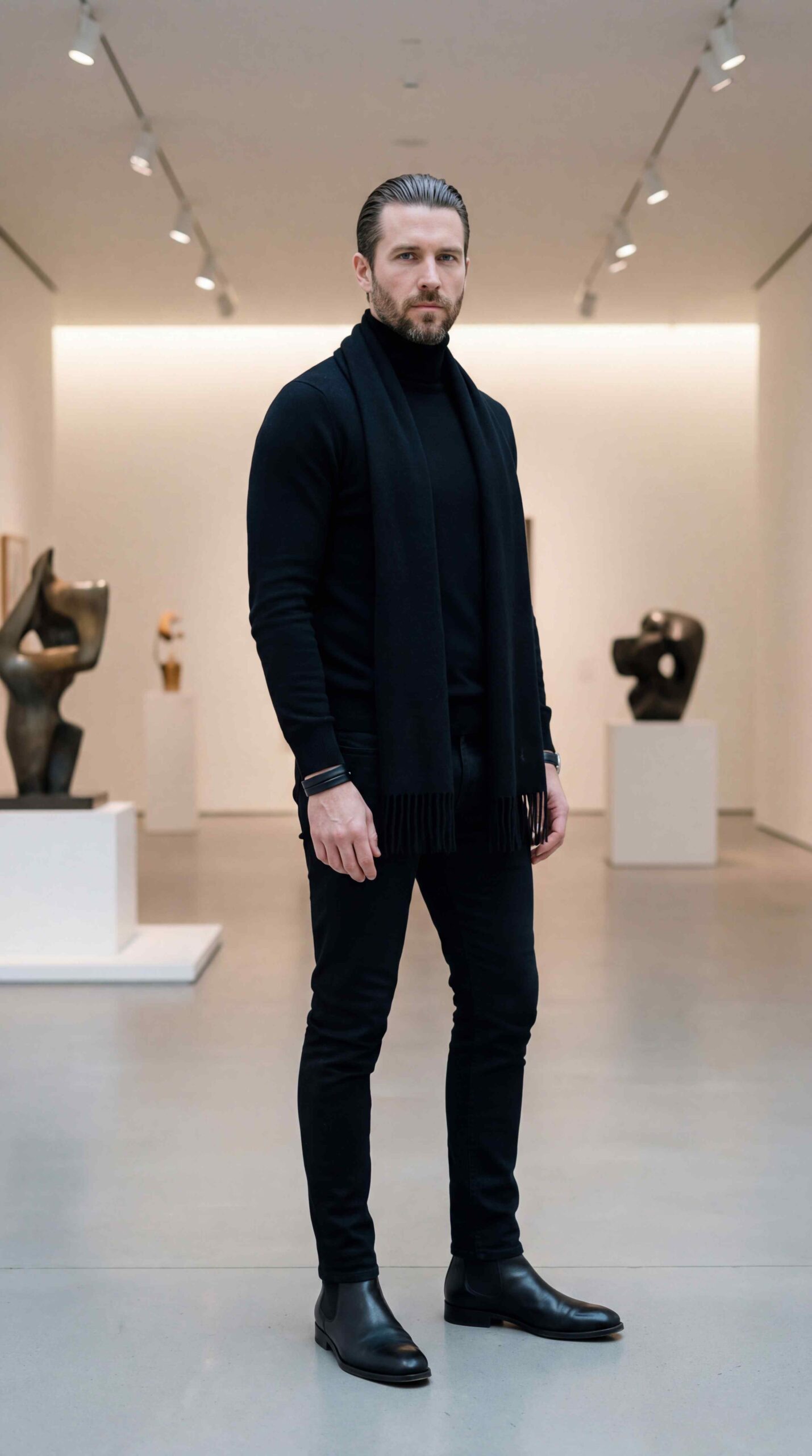 11 Black Outfit Men To Wear In 2026 Minimalist Black Turtleneck