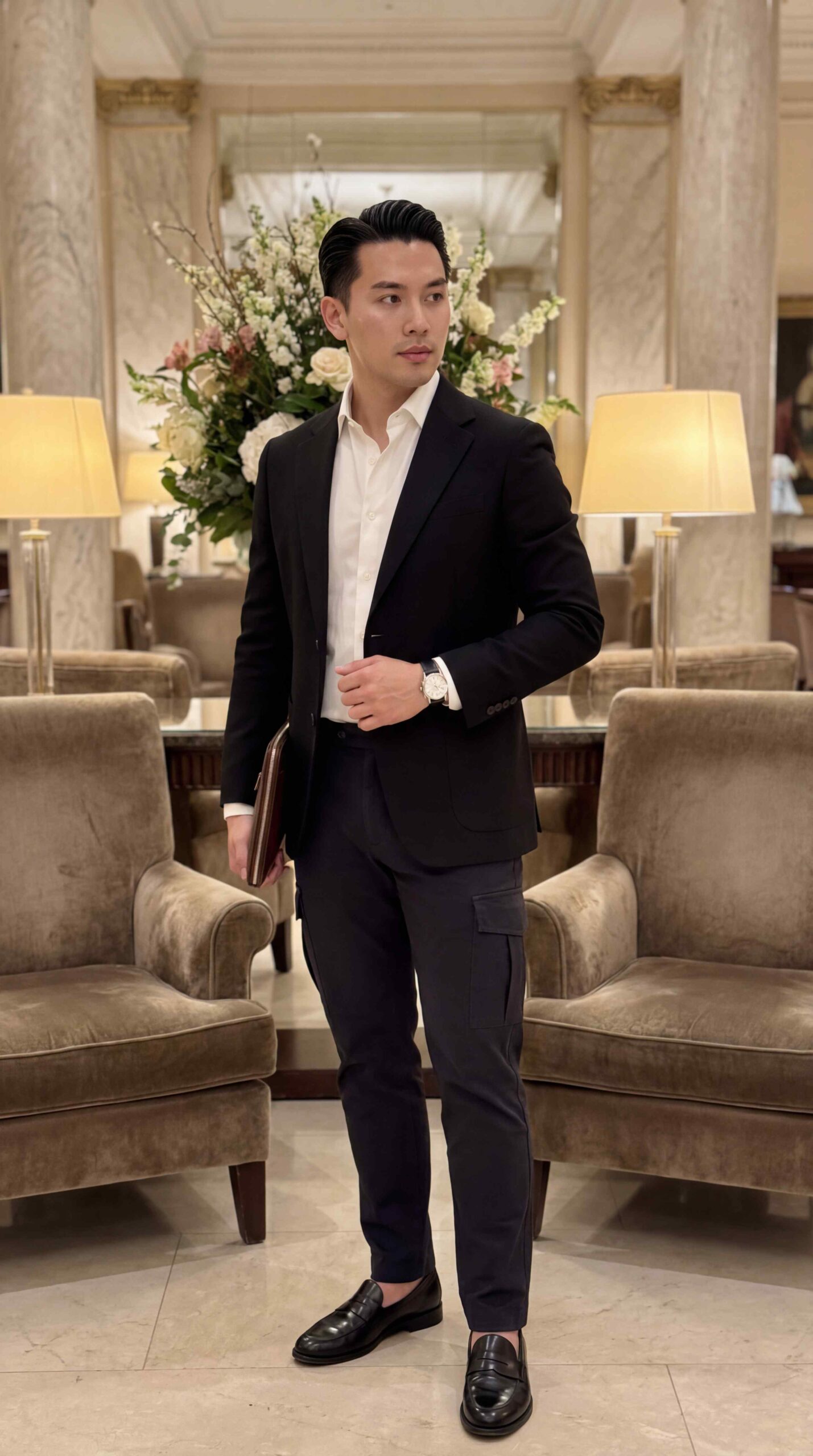 11 Cargo Pants Outfit Men For Effortless Style Formal Cargo Pants Outfit Men