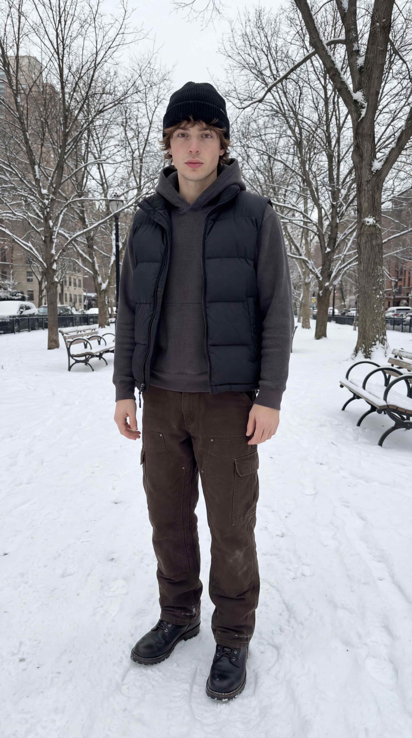 11 Cargo Pants Outfit Men For Effortless Style Winter Cargo Pants Outfit Men