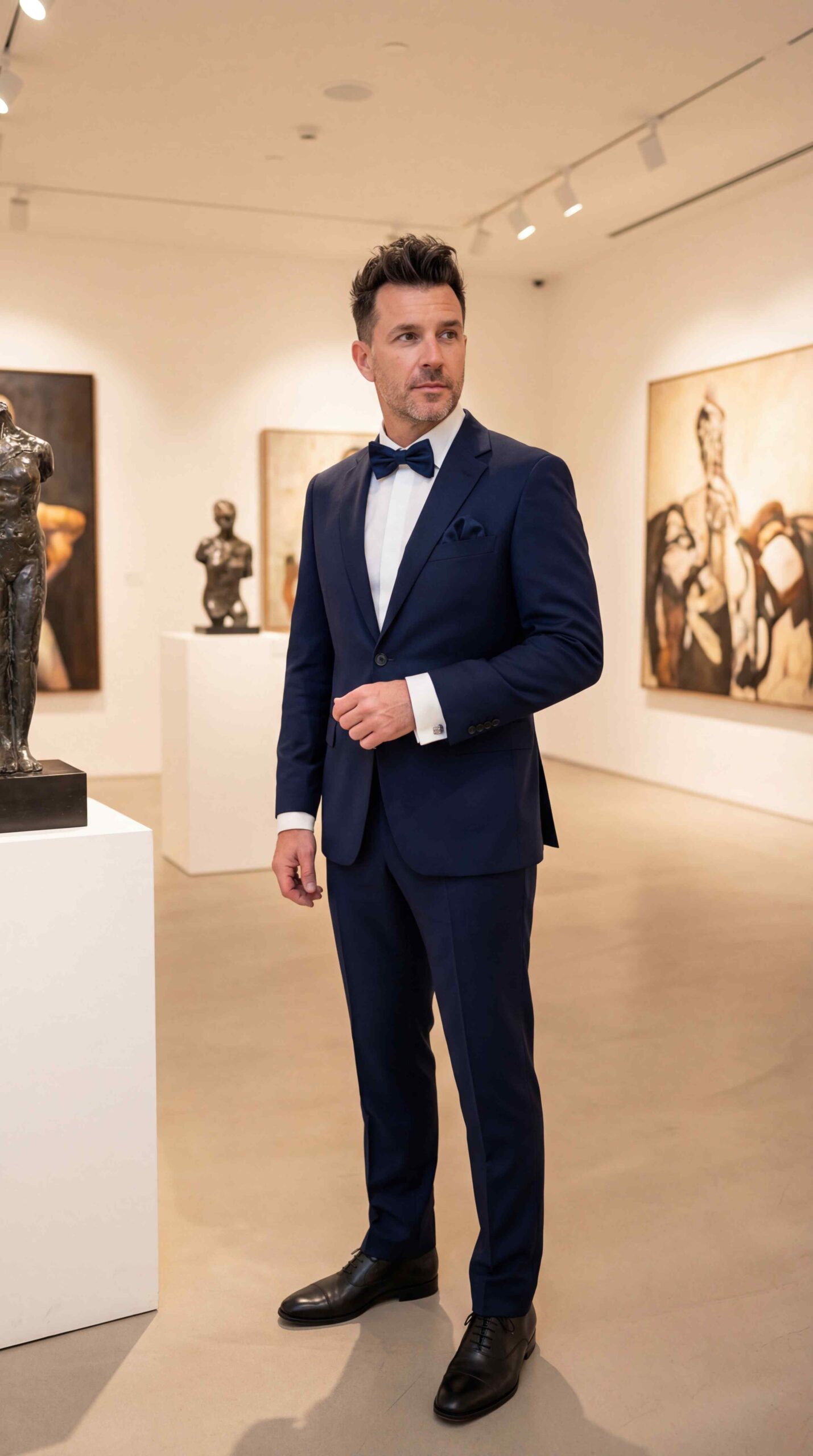 Midnight Blue Formal Men Outfit