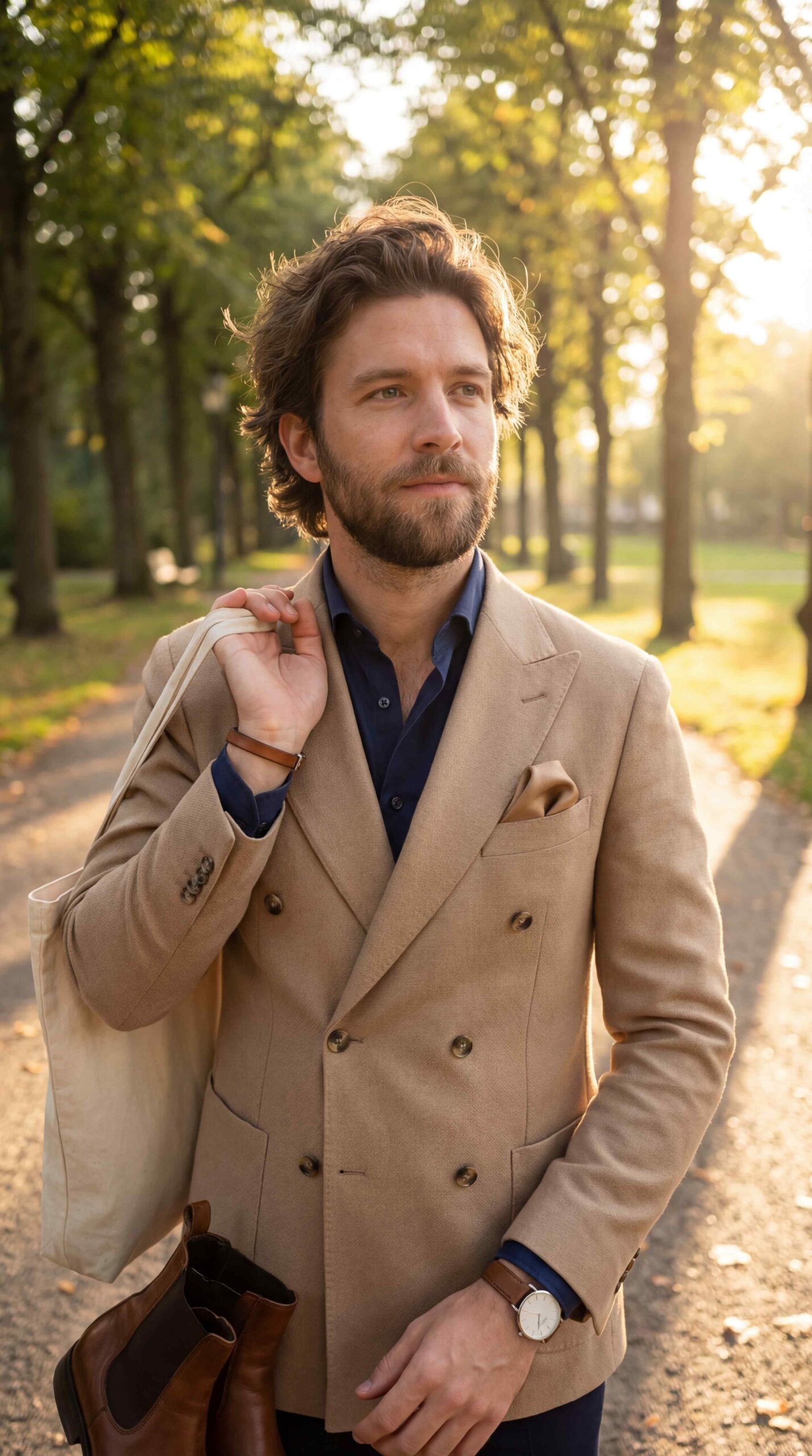 11 Semi Formal Men Outfit To Elevate Your Style Beige Semi Formal Men Outfit