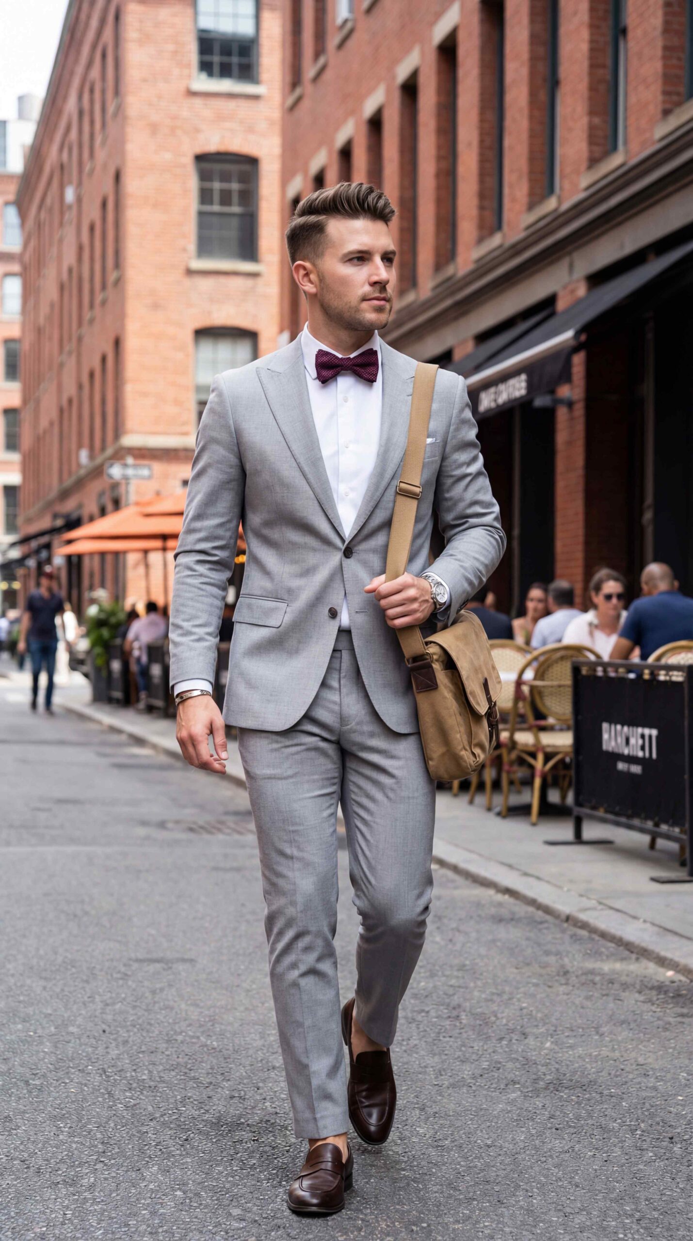 11 Semi Formal Men Outfit To Elevate Your Style Light Grey Semi Formal Men Outfit