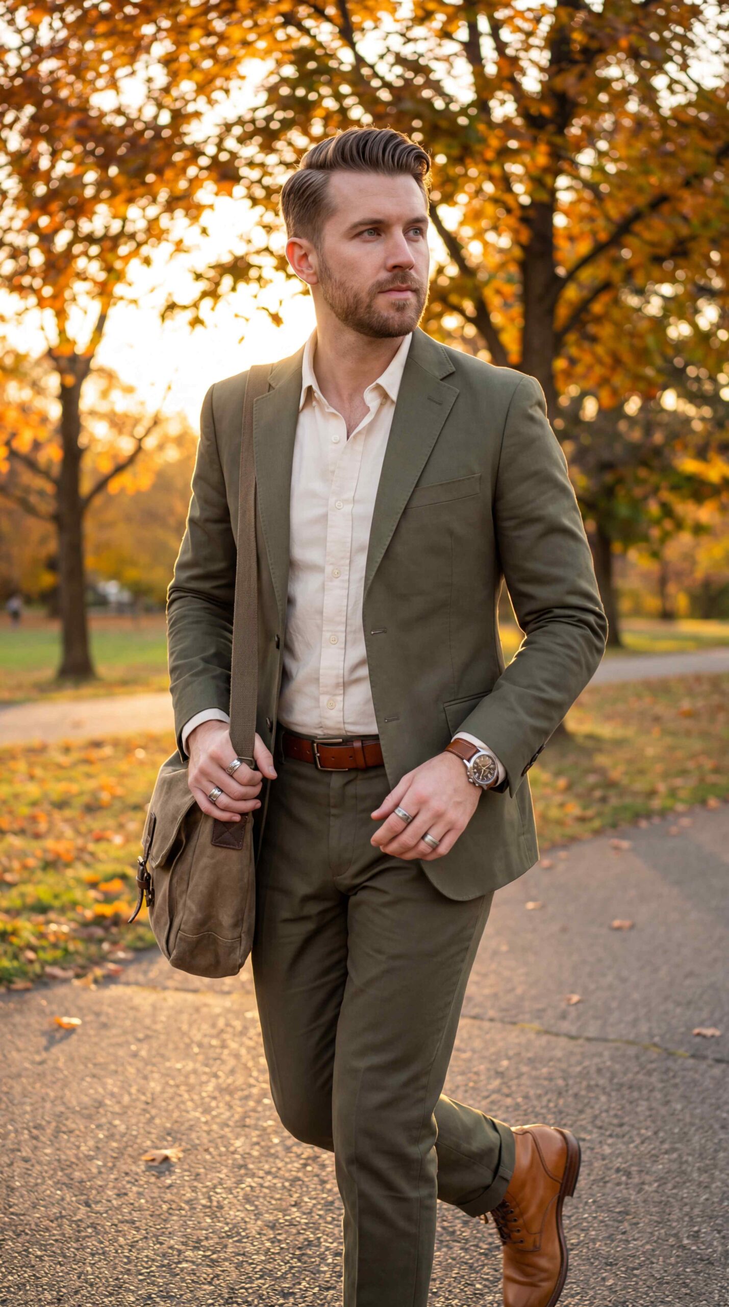 11 Semi Formal Men Outfit To Elevate Your Style Olive Semi Formal Men Outfit