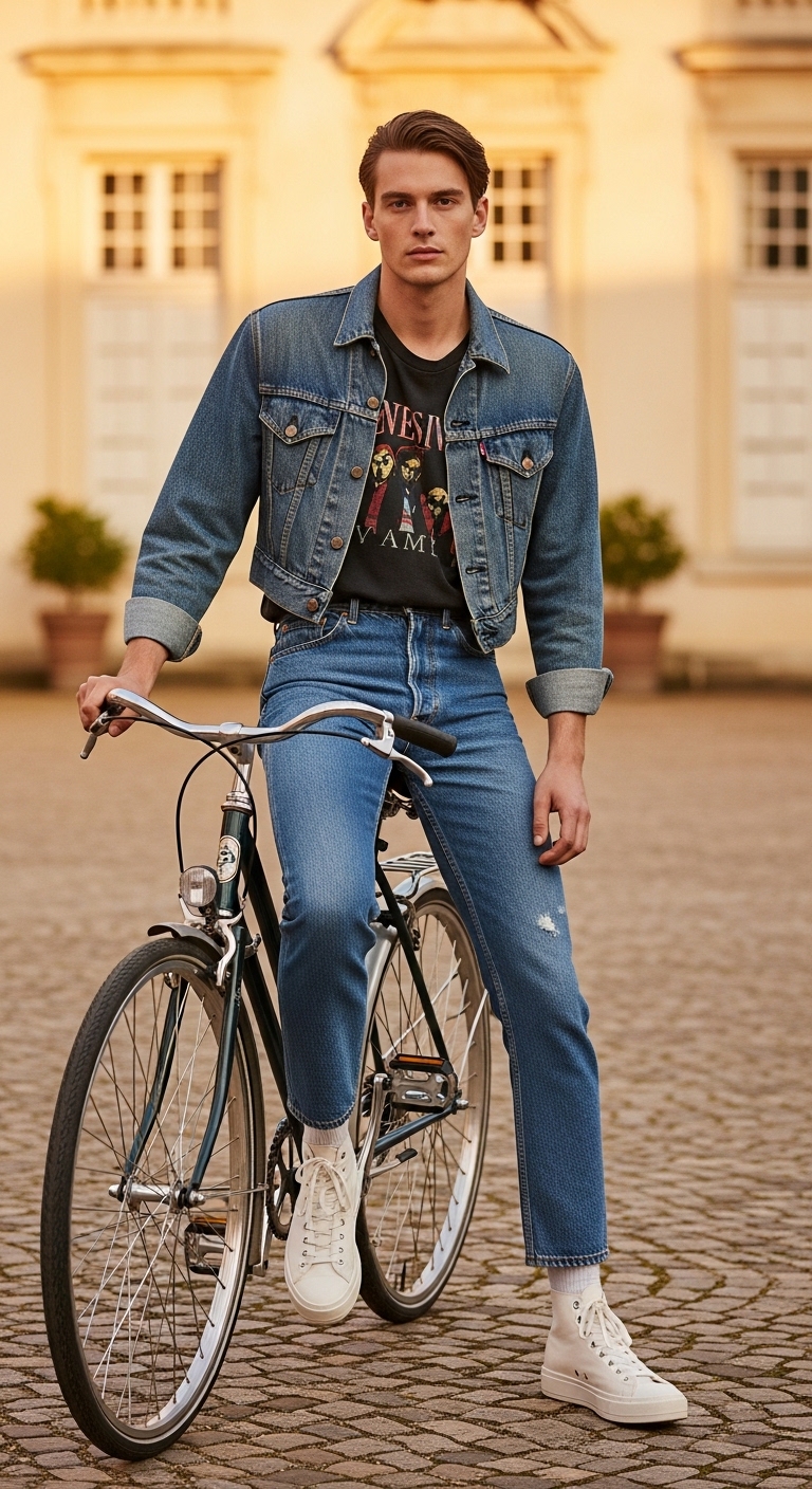 11 90s Outfit Men Will Make You Beautiful Vintage Band Tee Combo