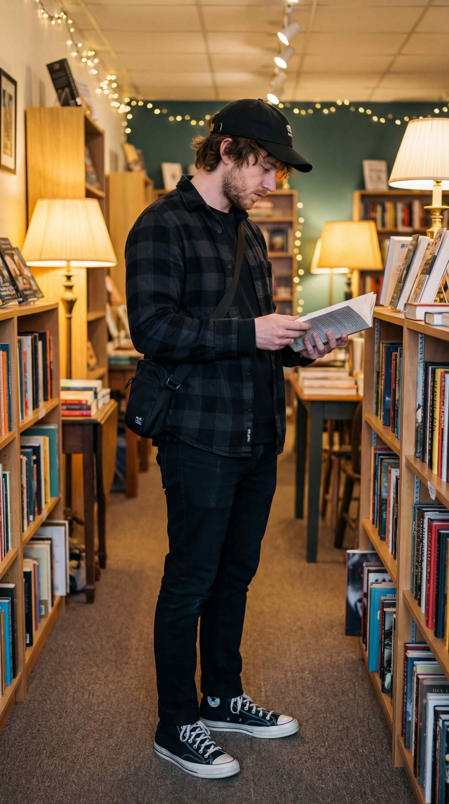 Casual All Black Outfit Men