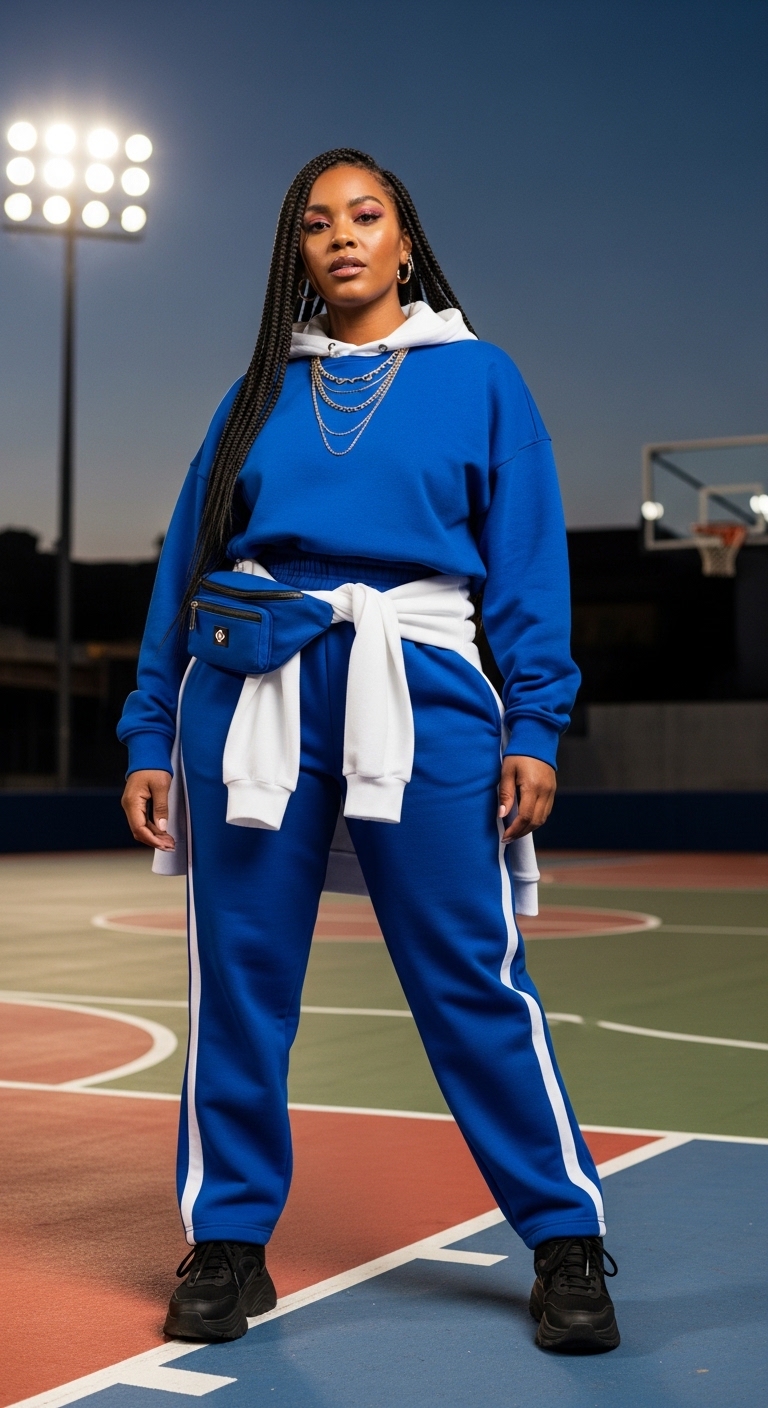 11 Basketball Game Outfit Women Will Make You Beautiful Layered Hoodie Combo