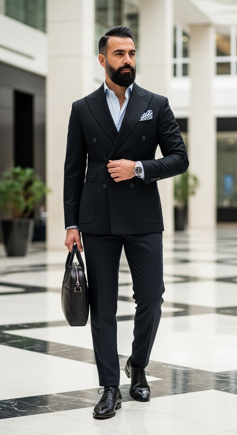 11 Black Blazer Outfit For Men Only You Need To Try Classic Business Black Blazer