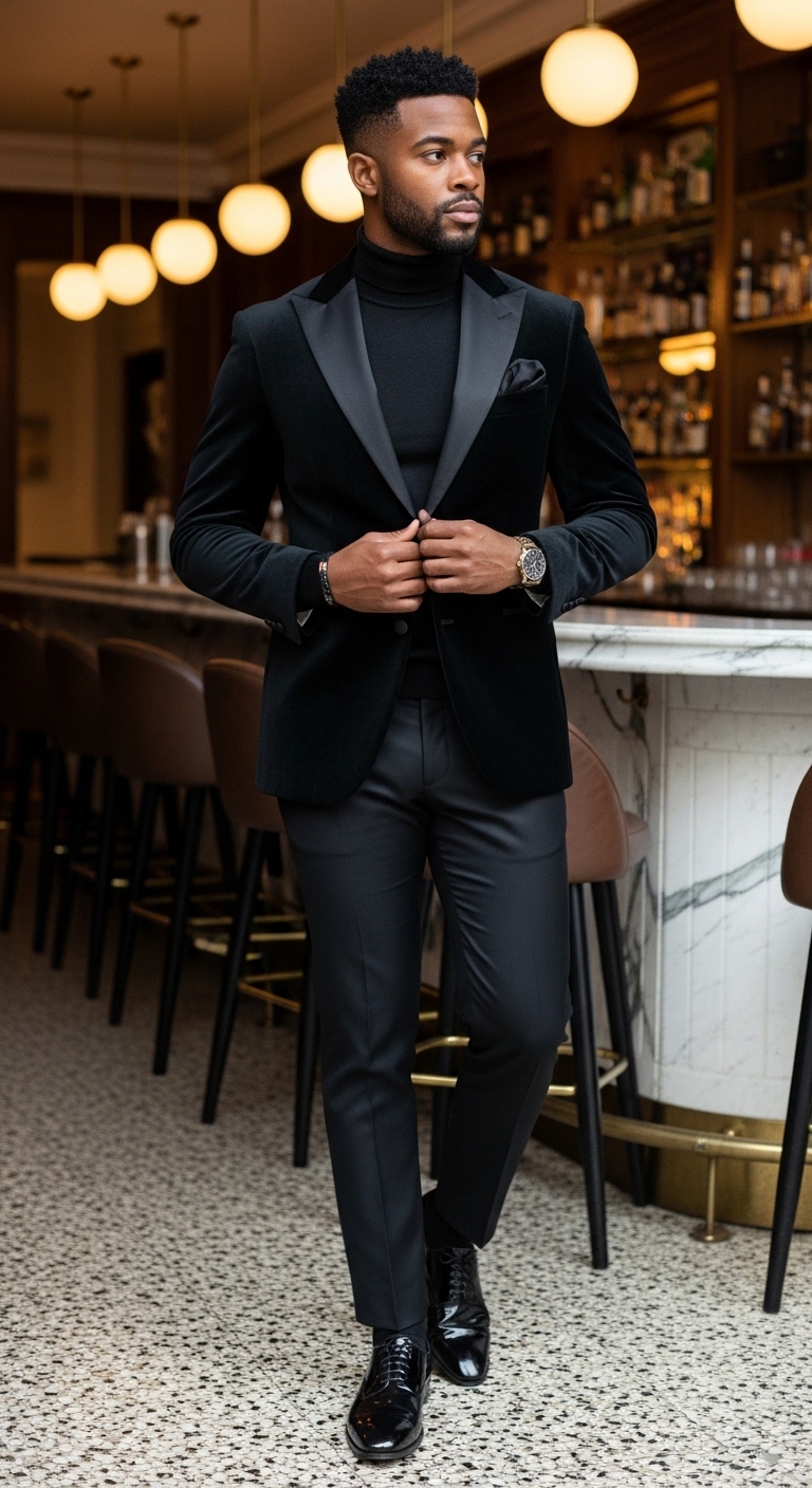 11 Black Blazer Outfit For Men Only You Need To Try Modern Evening Black Blazer