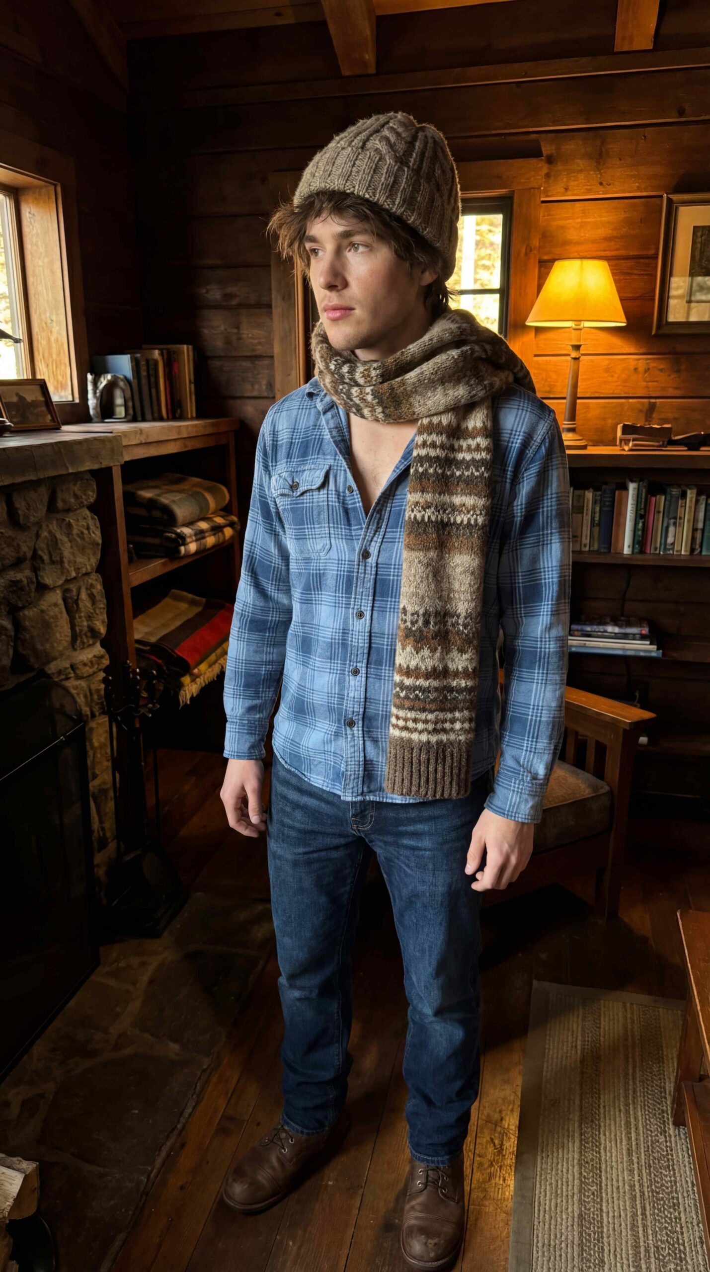 11 Blue Shirt Outfit Men That Are Trending Now Blue Flannel Shirt Cozy