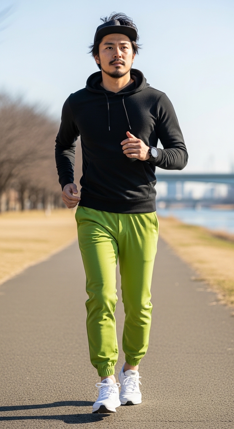 11 Green Pants Outfit Men Will Make You Beautiful Sporty Jogger Comfort