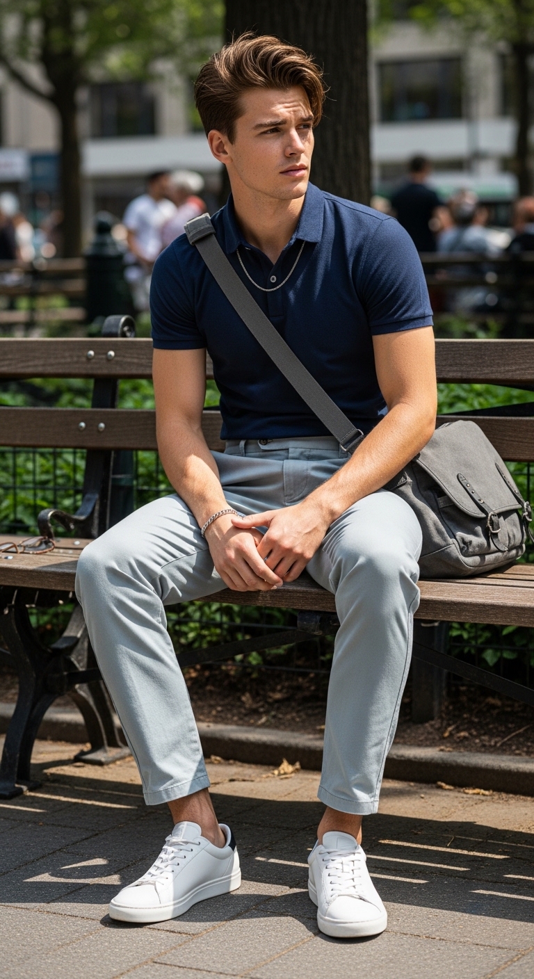 11 Grey Pants Outfit Men You Need To Try Classic Grey Chinos Casual