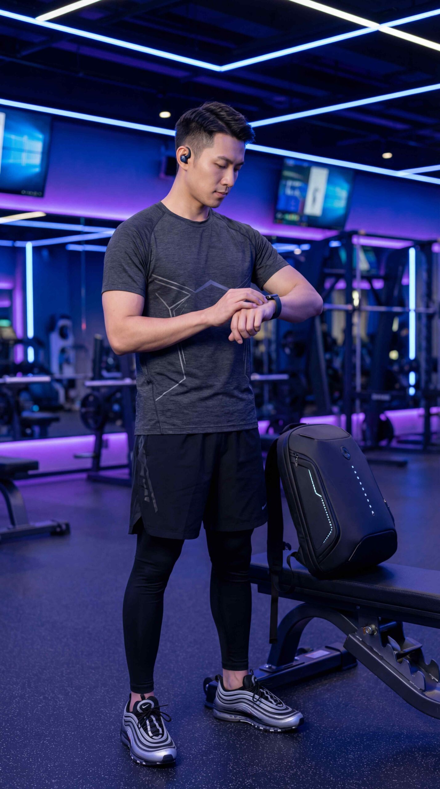 Tech-Ready Gym Outfit Men