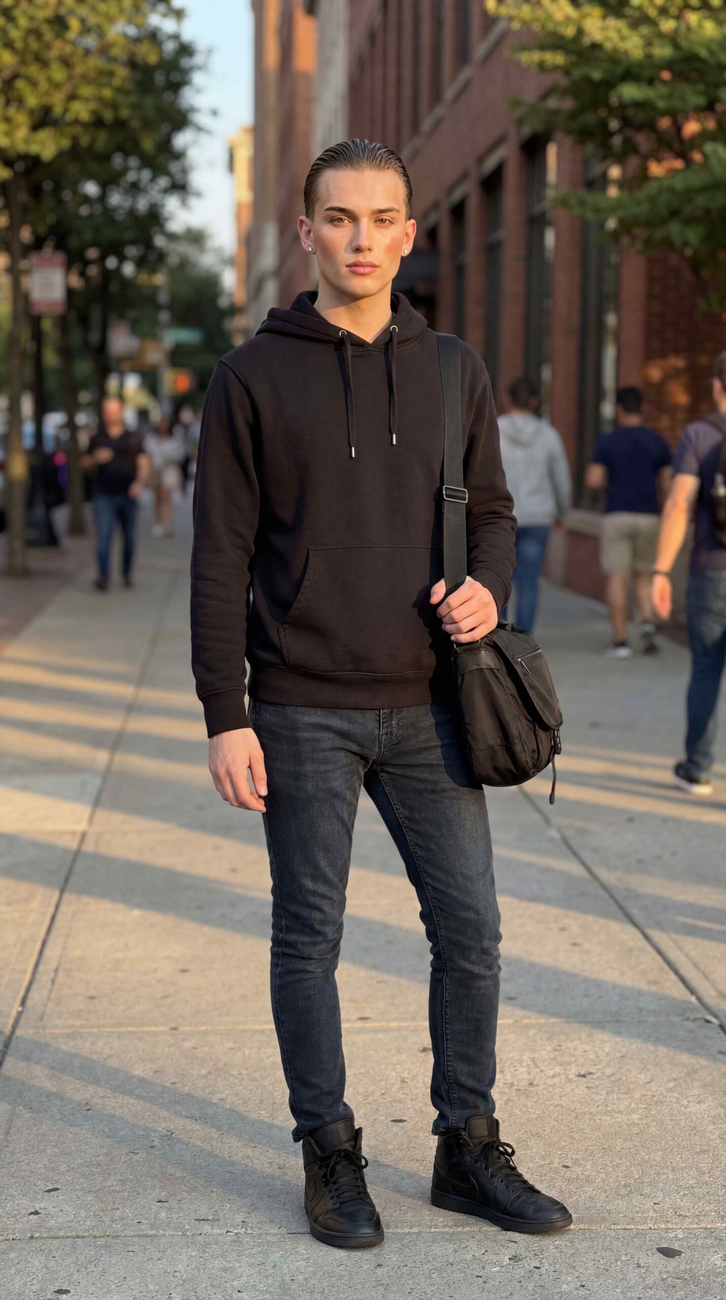 11 Hoodie Outfit Men To Elevate Your Style Classic Black Hoodie Outfit Men