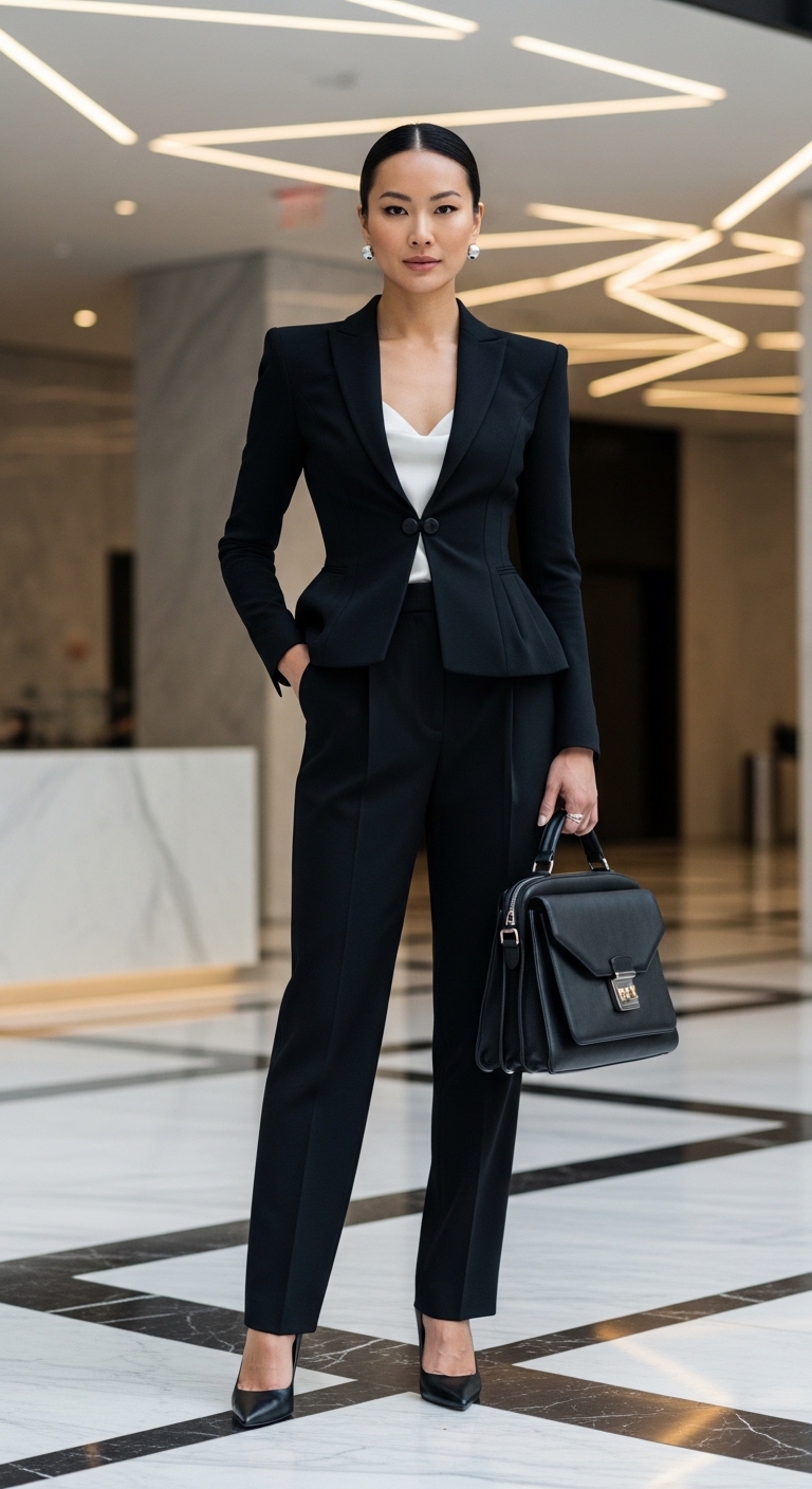 11 Jersey Outfit Women You Need To Try Jersey Blazer Power Suit