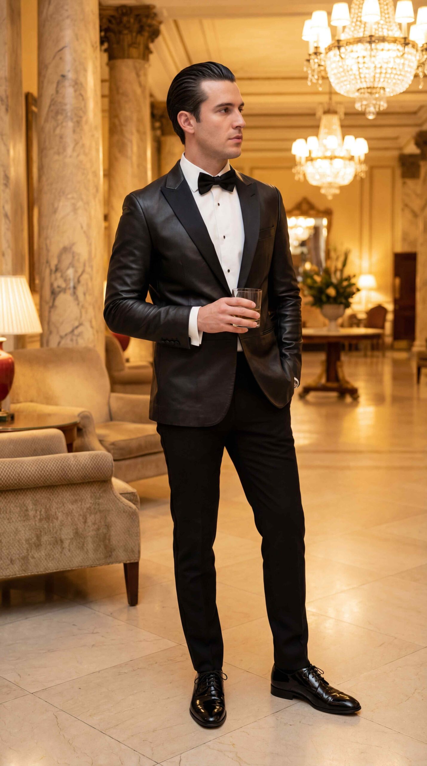 11 Leather Jacket Outfit Men You Will Love Evening Leather Elegance