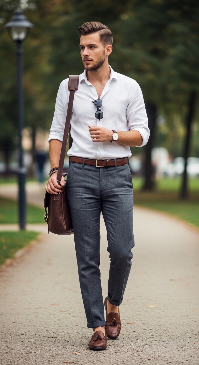 11 Linen Pants Outfit Men To Transform Your Wardrobe Charcoal Linen Smart Casual