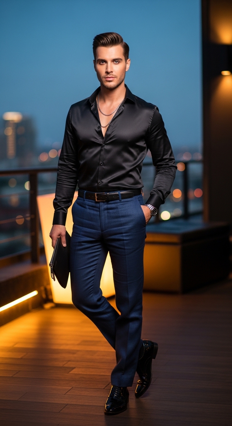 11 Linen Pants Outfit Men To Transform Your Wardrobe Navy Linen Evening Elegance