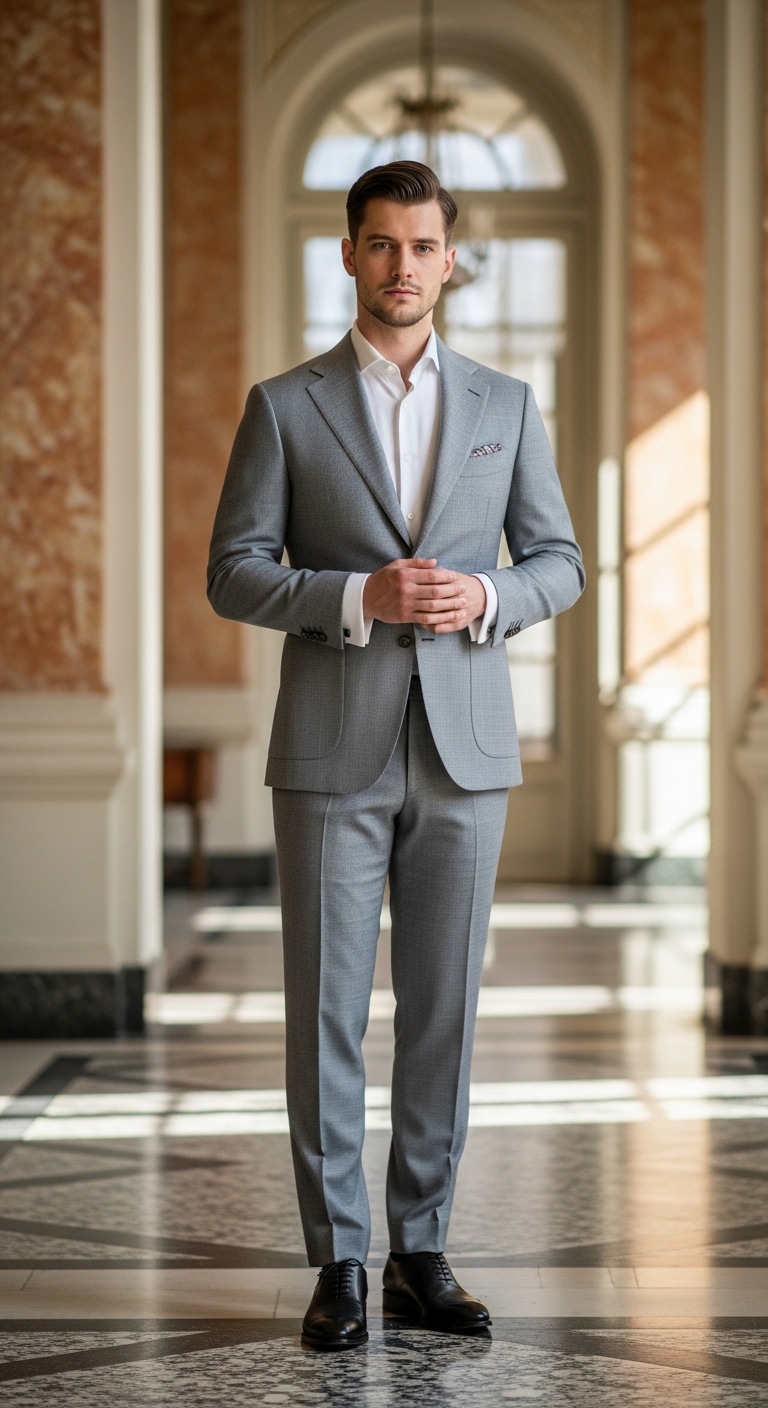 11 Office Outfit For Men Only That Look Stunning Light Gray Blazer