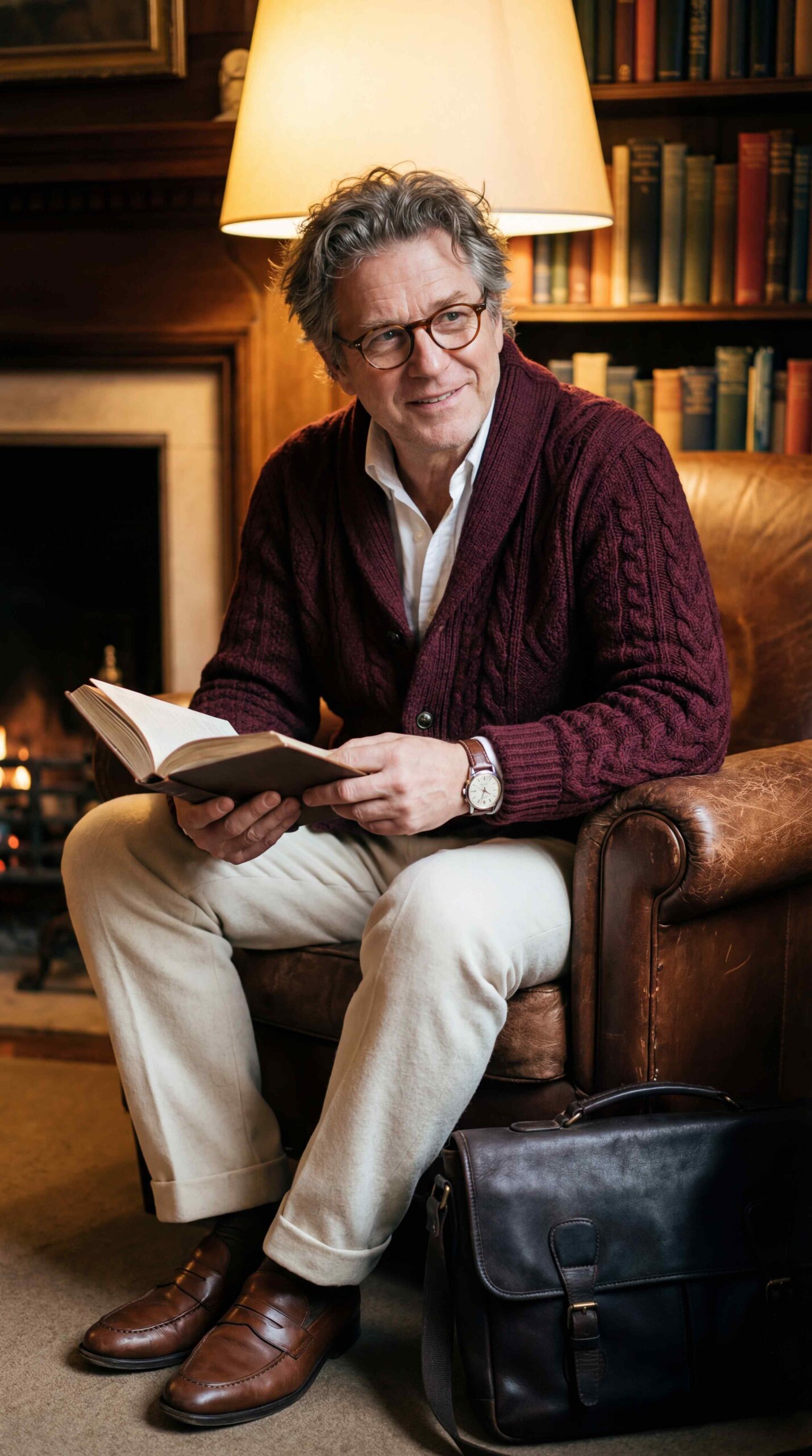 11 Old Money Men Outfit To Wear In 2026 Cable Knit Cardigan Layered Look