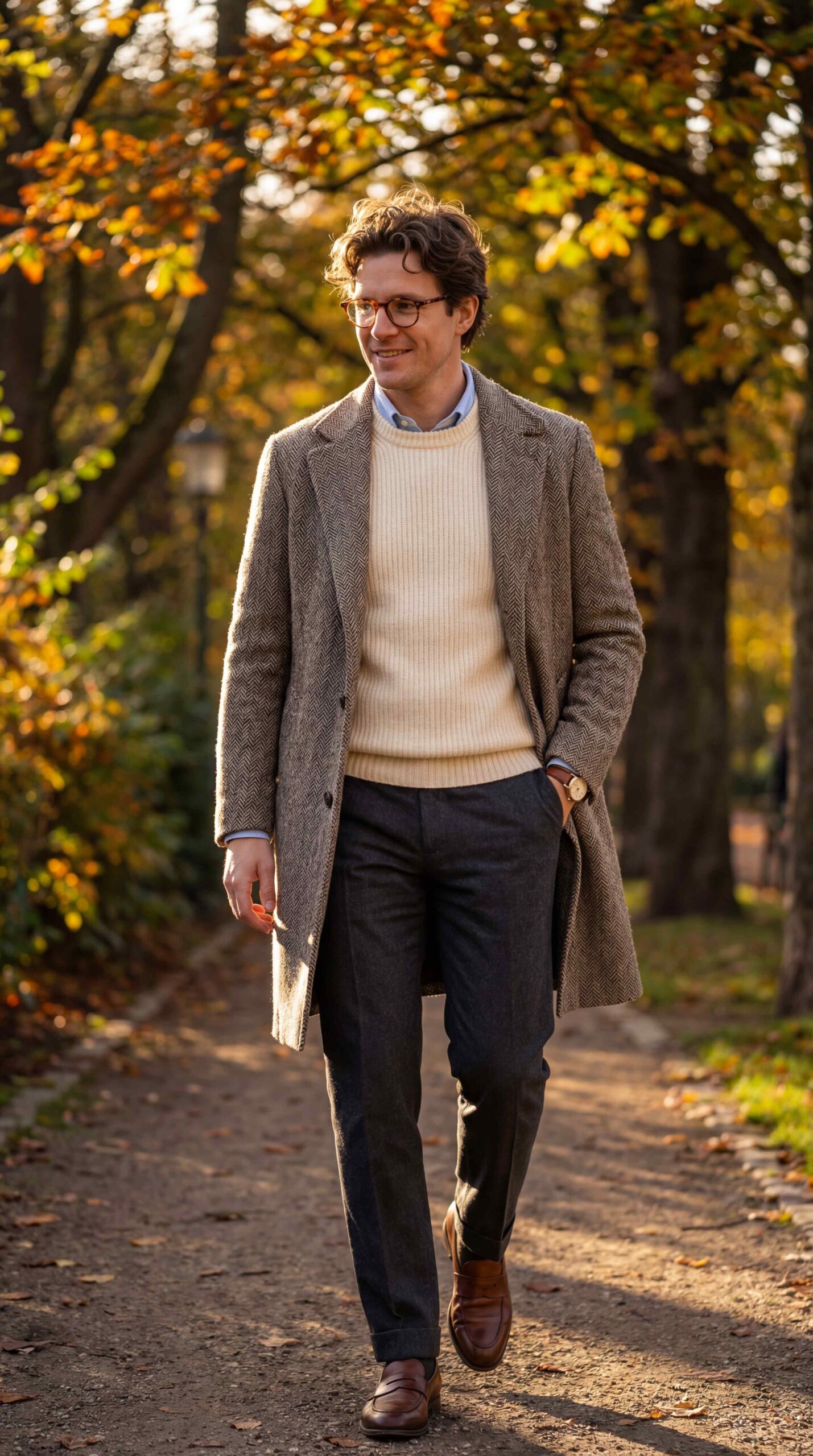 11 Old Money Men Outfit To Wear In 2026 Cashmere Sweater Layered Look