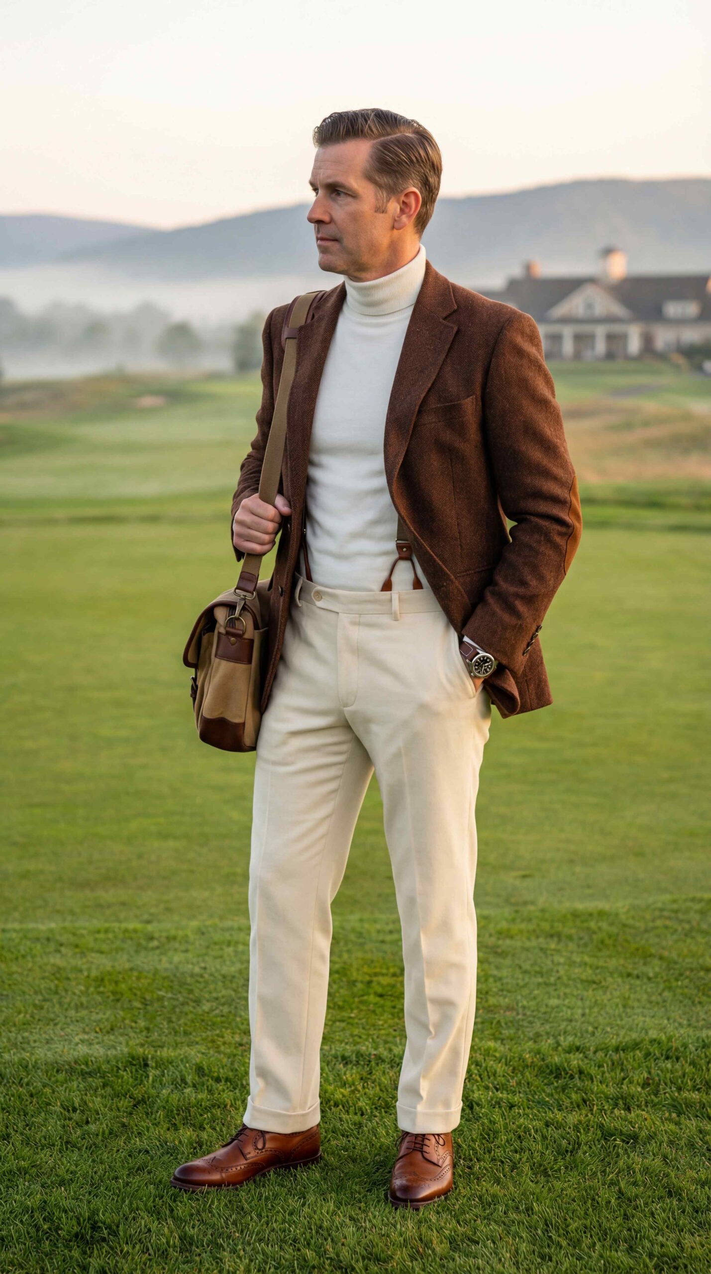 11 Old Money Men Outfit To Wear In 2026 Tweed Blazer Country Club Style