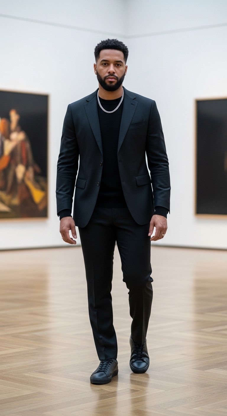 11 Party Outfit For Men Only You Need To Try Monochrome Minimalist Outfit