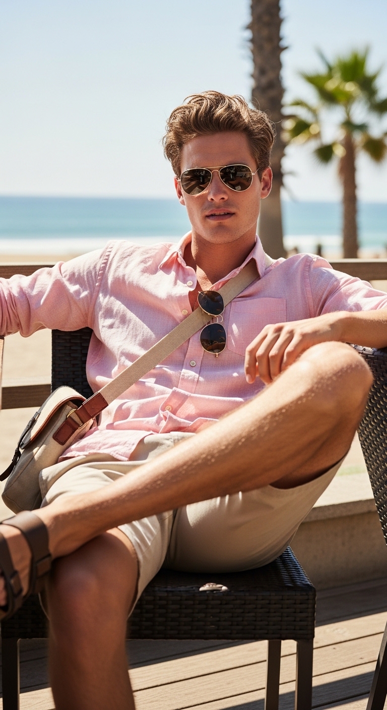 11 Pink Shirt Outfit Men That Are Trending Now Casual Weekend Vibes
