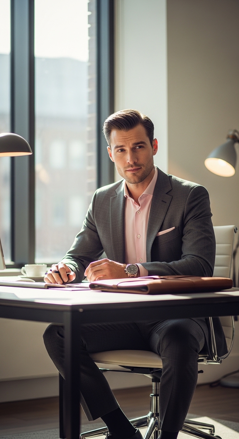 11 Pink Shirt Outfit Men That Are Trending Now Office Ready Elegance