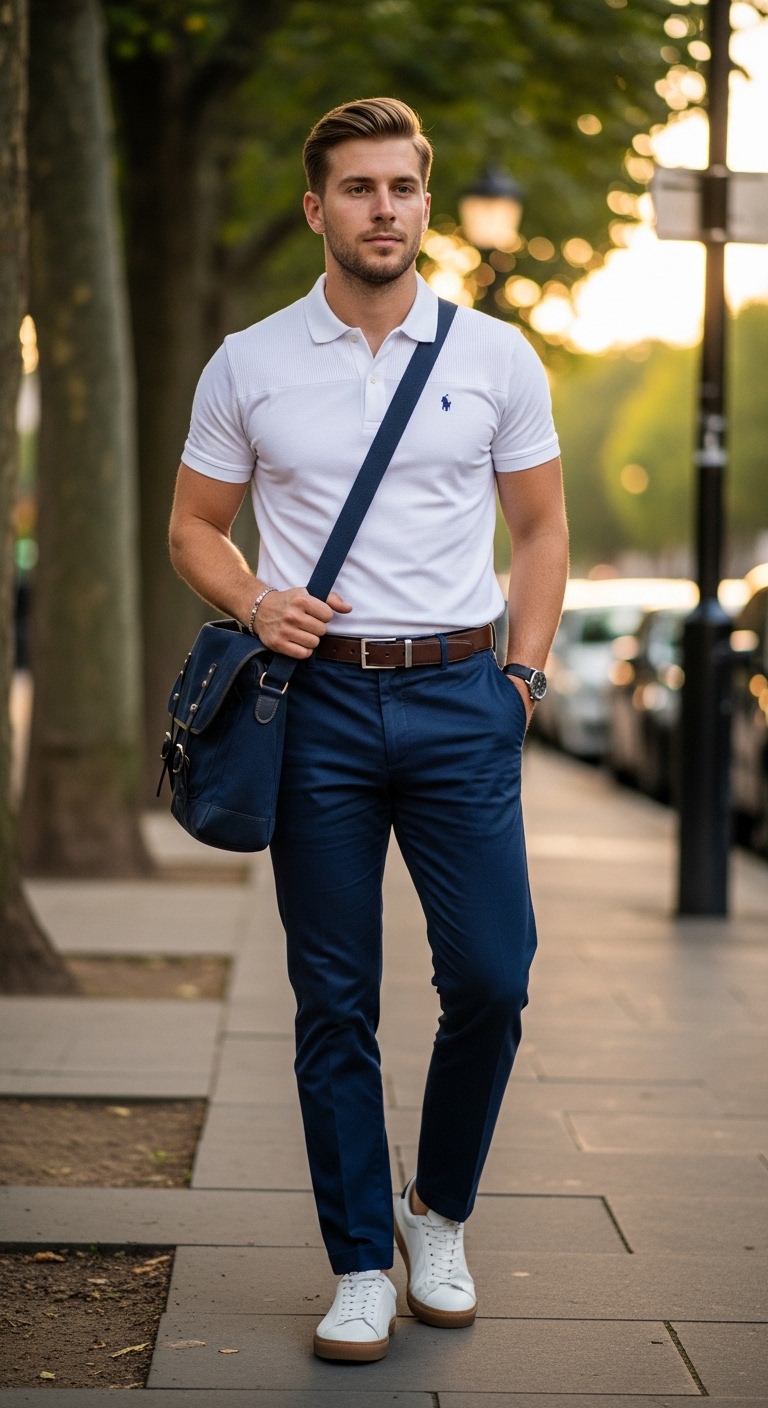 Classic Polo Outfit Men
