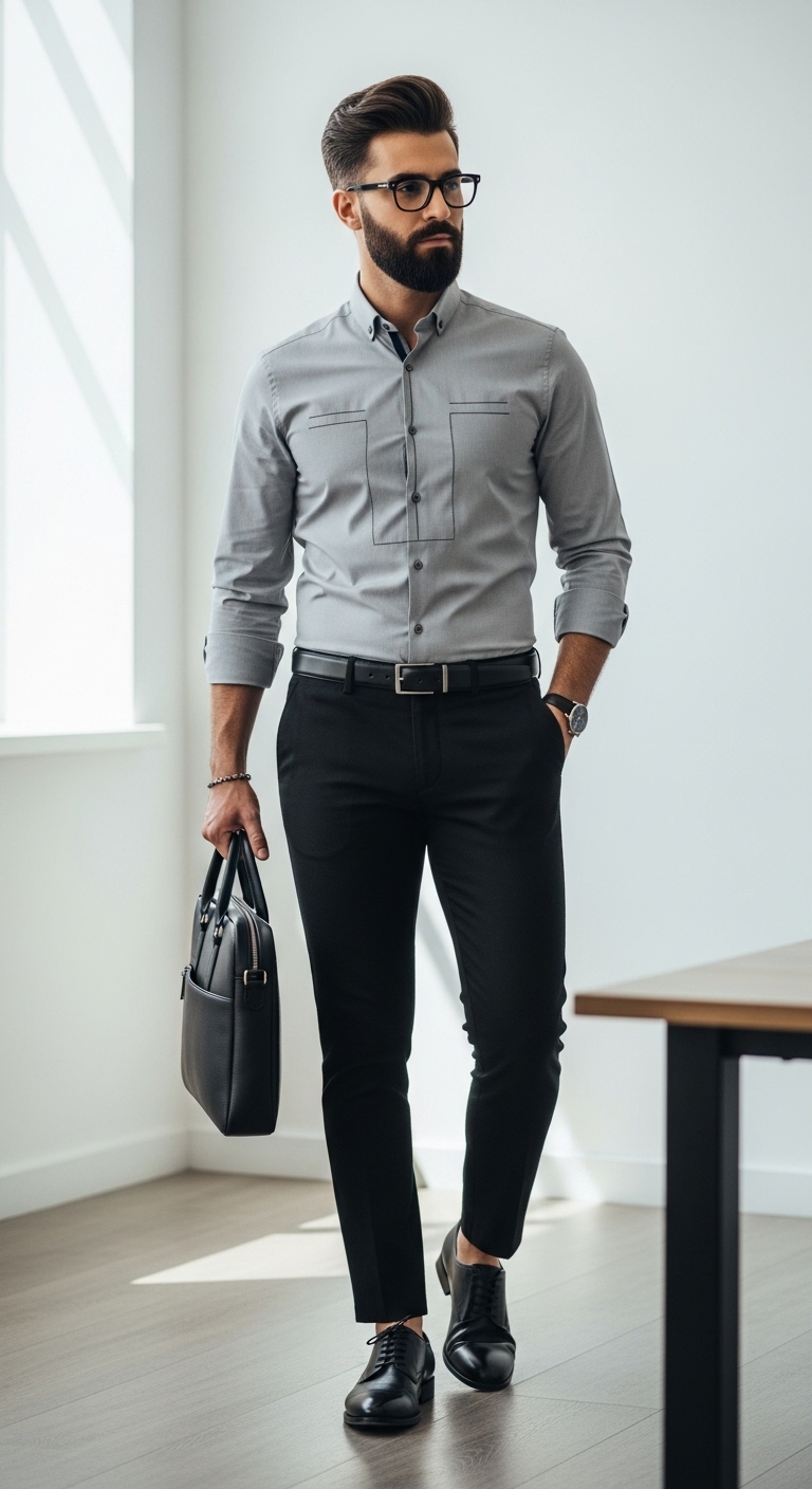 11 Shirt Outfit Men That Are Trending Now Cotton Shirt Outfit Men Minimal
