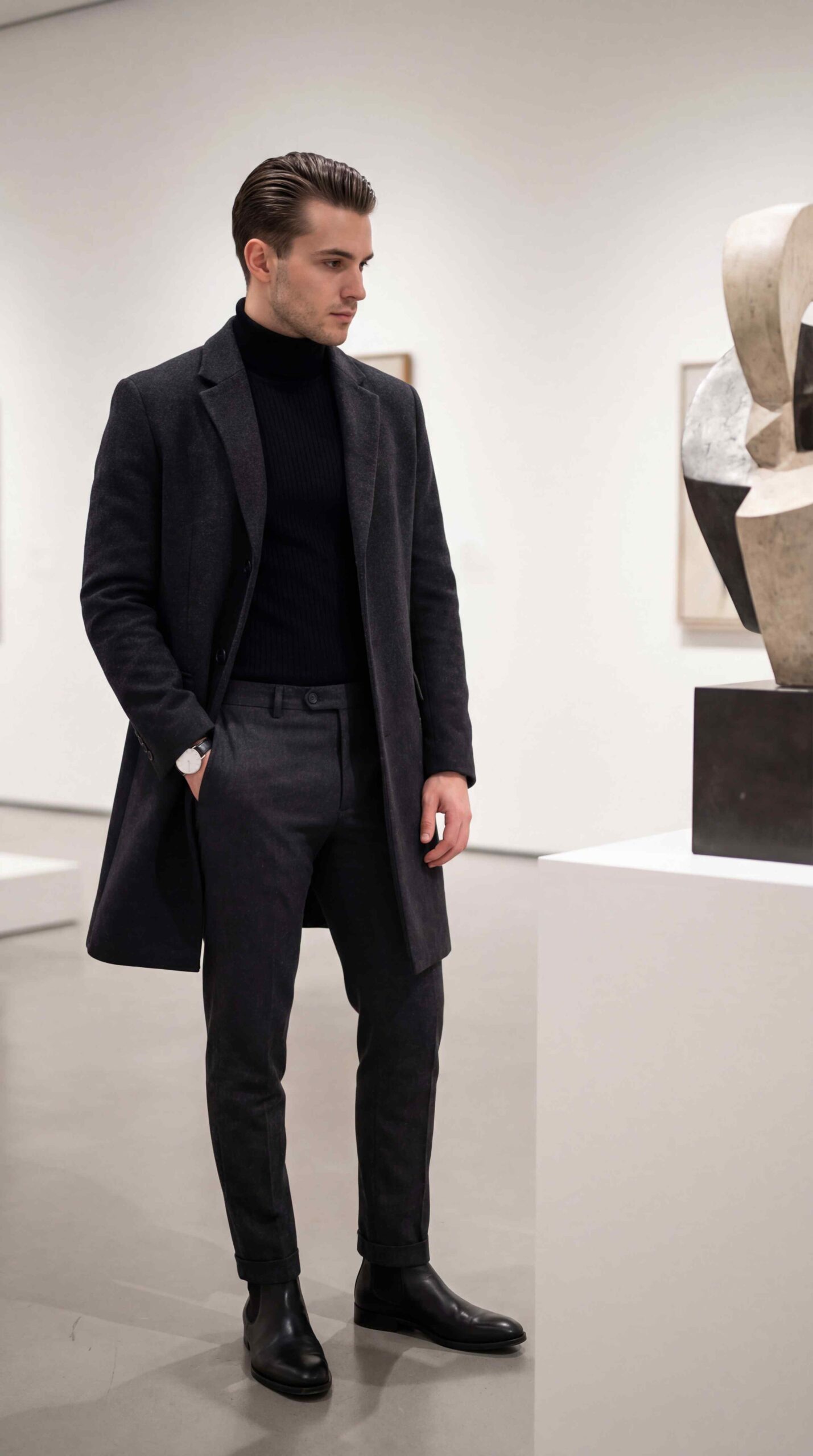 11 Shirt Outfit Men You Will Love Turtleneck Shirt Outfit Men Modern