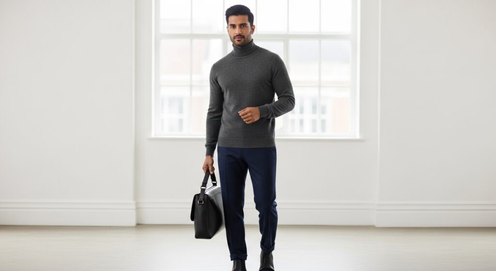 11 Turtle Neck Outfit For Men Only That Look Stunning Turtle Neck Outfit For Men Only Featured 2 1024x559