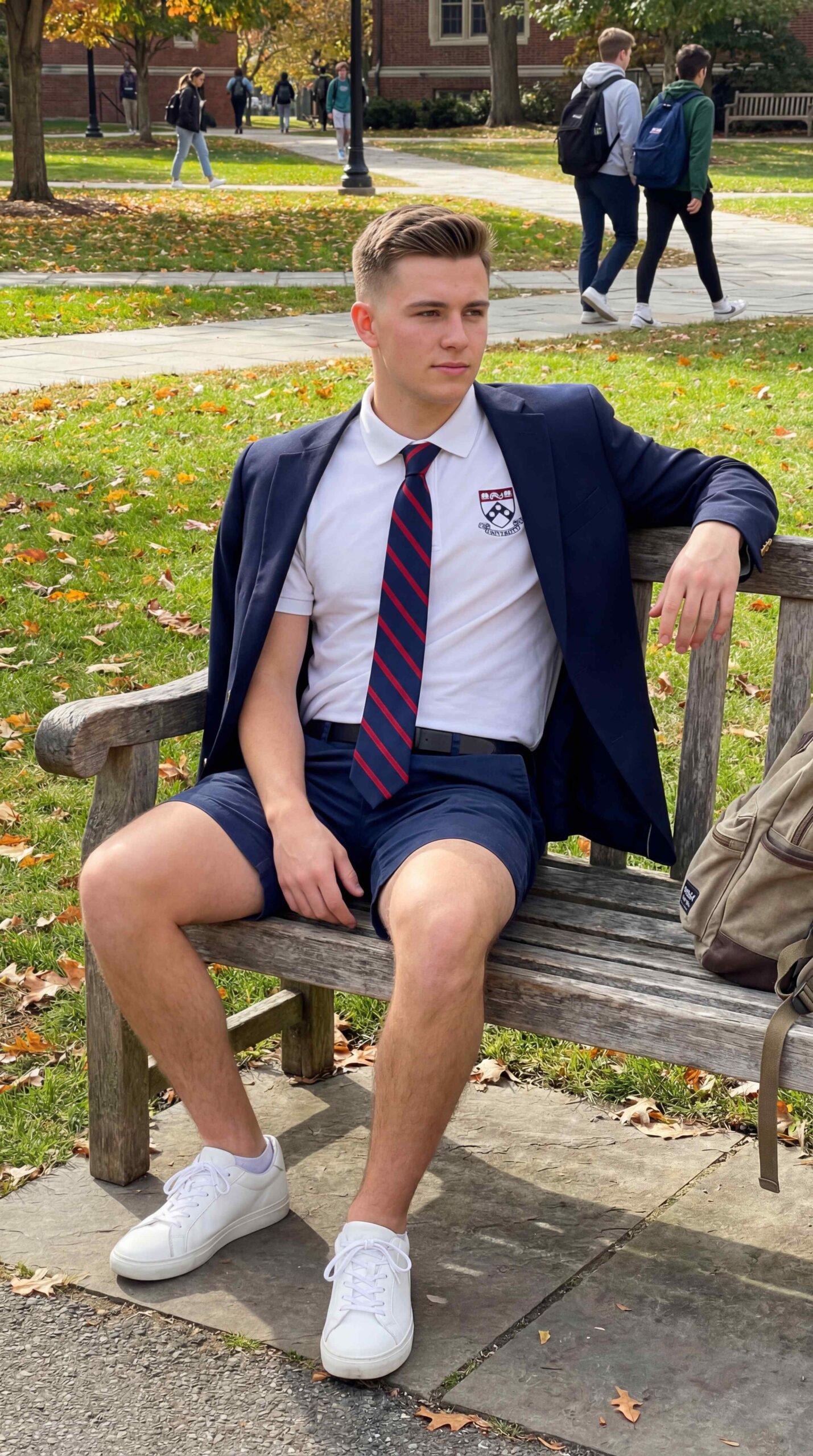 Preppy Campus Shirt Style