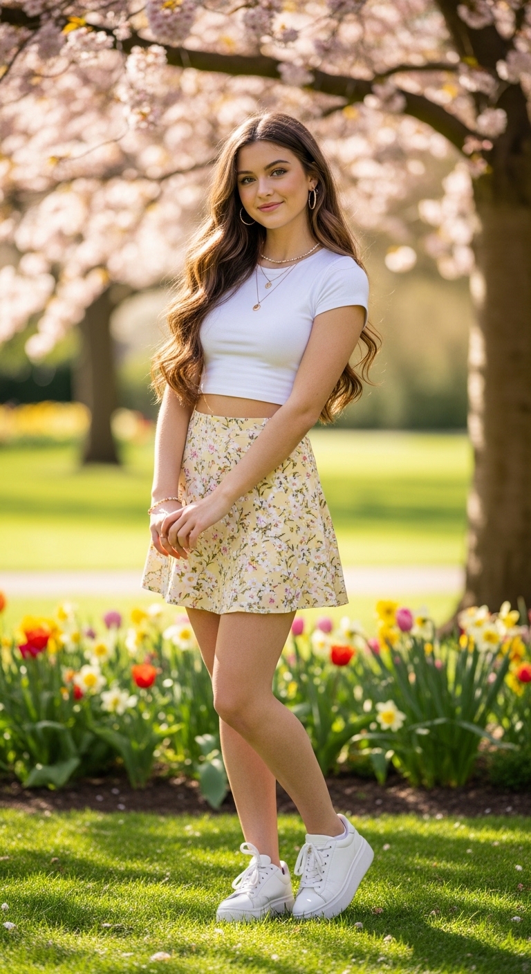 Floral Midi Dress Date Night